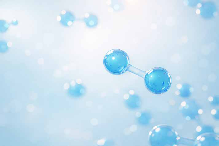 水素分子のイメージ