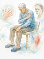 必須アミノ酸不足による身体の変化のイメージ