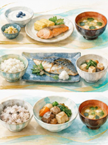 一日の食事例
