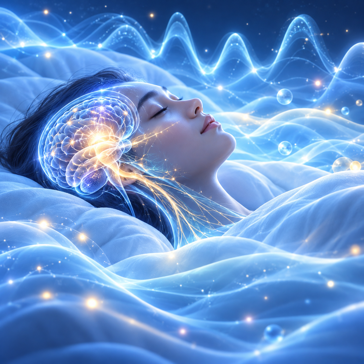 深い睡眠のイメージ