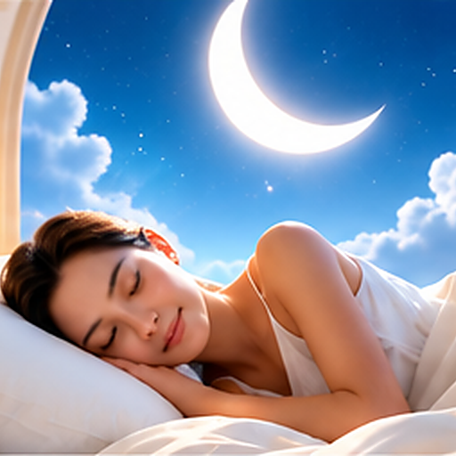 深い睡眠のイメージ