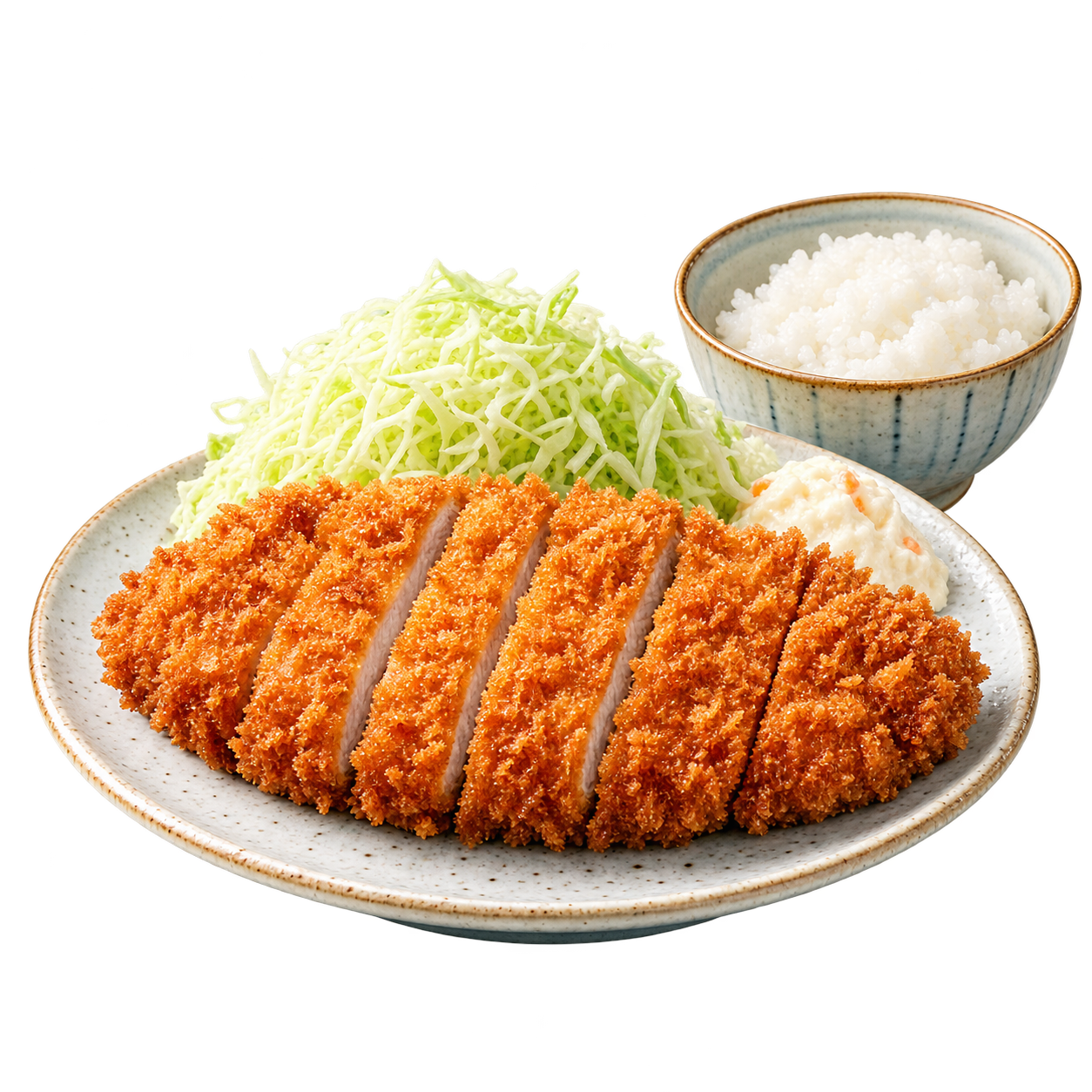 とんかつと白ごはん