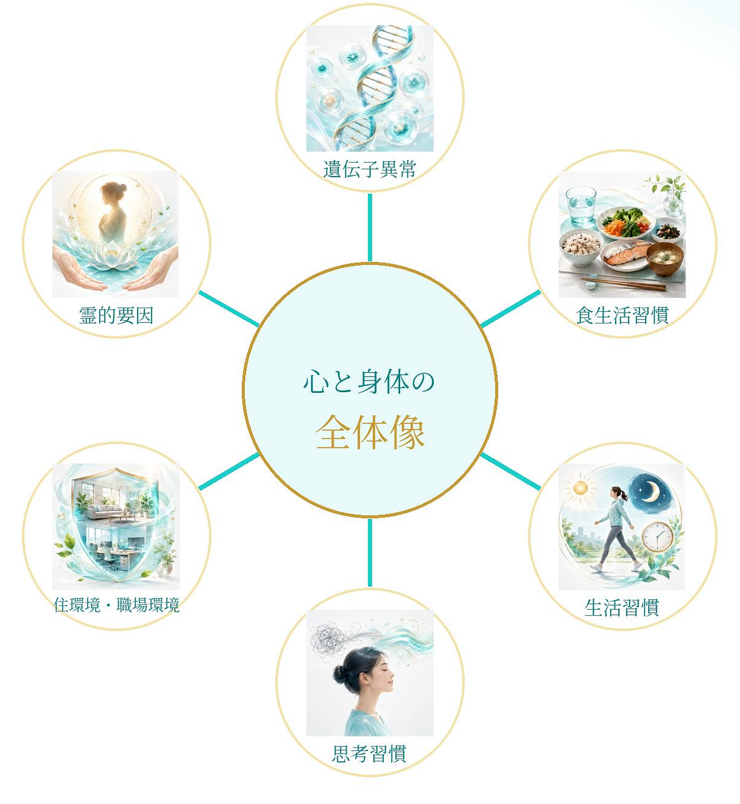 病気はひとつの原因だけで生まれるとは限りません